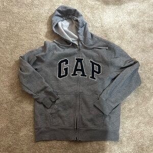 GAP full zip hoodie medium